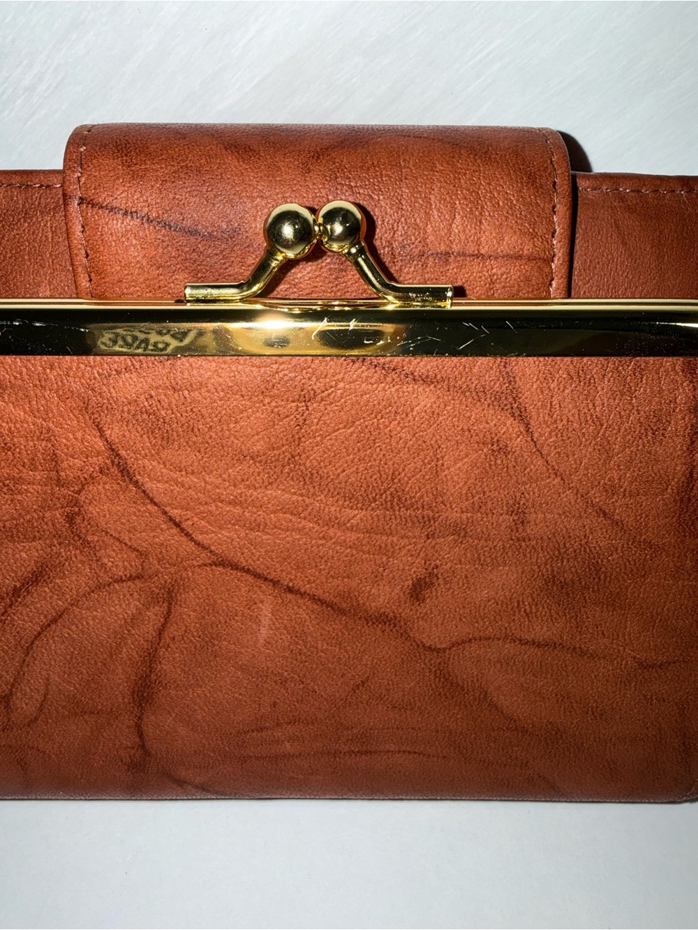 Vintage Buxton Heiress Cardex Leather Wallet NWT Box Mahogany - Picture 9 of 13